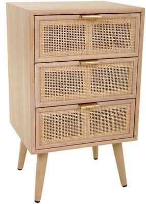 Mesilla de noche de madera Cayetana Shelfy