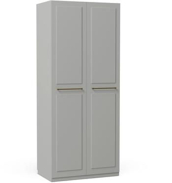 Armoire modulaire grise Charlotte, larg. 100 cm, plusieurs variantes