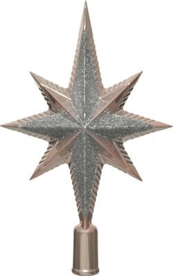 Breukvaste kerstboom piek Morning H 26 cm