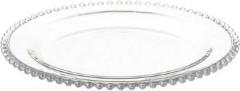 Assiettes à dessert Perles, 2 pièces