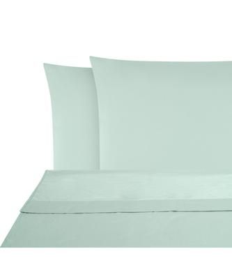 Drap plat en satin de coton Comfort