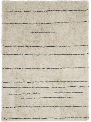 Ručně všívaný načechraný koberec s vysokým vlasem Dunya