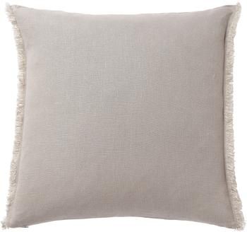Housse de coussin lin beige Luana