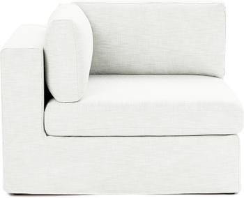 Chauffeuse pour canapé modulable blanc crème Russell