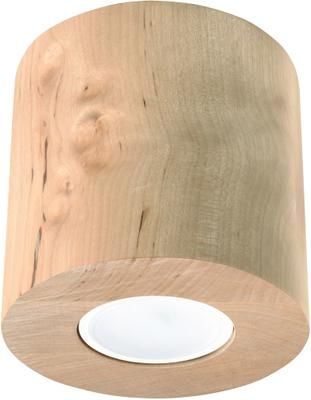 Stropná drevená lampa Roda
