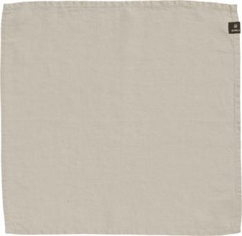 Tovagliolo in lino beige chiaro Sunshine 4 pz