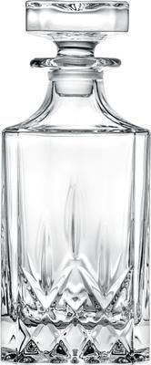 Bottiglia in cristallo con motivo a rilievo Opera, 750 ml