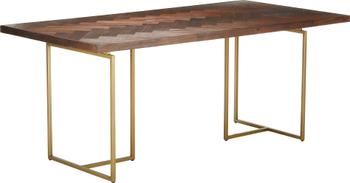 Eettafel Class met visgraatpatroon, in verschillende formaten