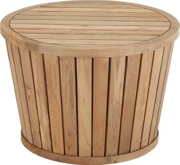Table d'appoint de jardin en bois de teck Circus