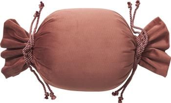 Sametový polštář ve tvaru bonbónu Pandora