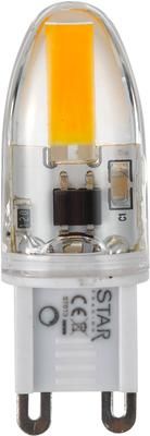 Bombillas G9, 1.6W, blanco cálido, 5 uds.