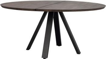 Tavolo da pranzo rotondo in legno massiccio di quercia Carradale, Ø 150 cm