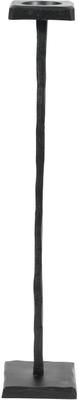Grand bougeoir noir Iron