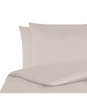 Katoensatijnen dekbedovertrek Comfort