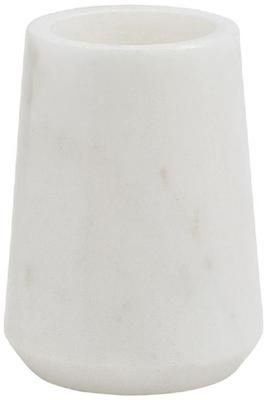 Vaso cepillo de dientes de mármol Lux