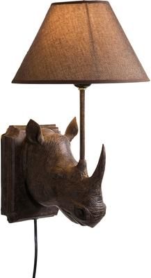 Design wandlamp Rhino met stekker