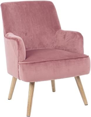 Sillón de terciopelo Adeline
