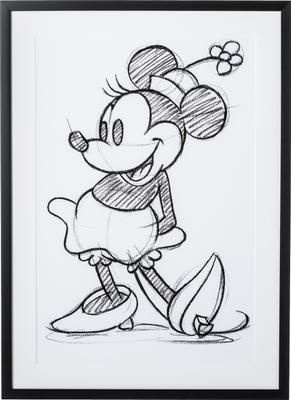 Lámina decorativa Minnie