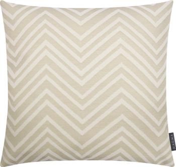 Housse de coussin d'extérieur imprimé zigzag Lobos