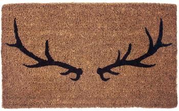 Handgewebte Fußmatte Antlers
