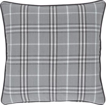 Housse de coussin verte à carreaux Stirling