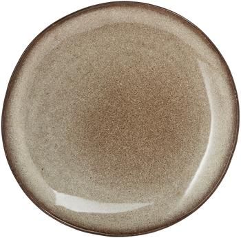 Handgemaakte dinerborden Sandrine in beige