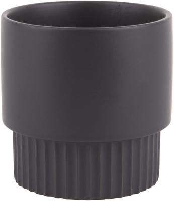 Osłonka na doniczkę z ceramiki Ribbed