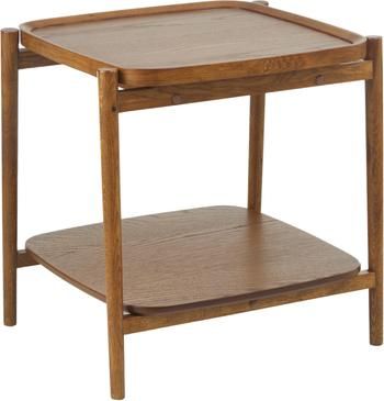 Mesa auxiliar de nogal Libby