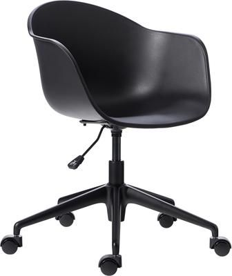 Chaise de bureau noire Claire