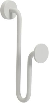 Appendiabiti in metallo bianco Swing