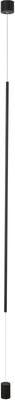 Suspension LED design noire Elettra