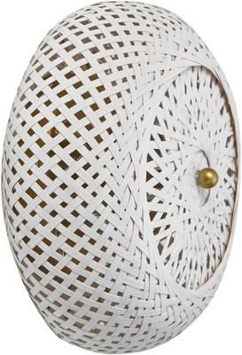 Applique design bambou blanc Evelyn
