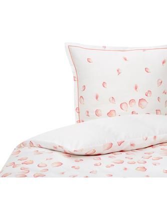 Housse de couette en satin de coton Petales