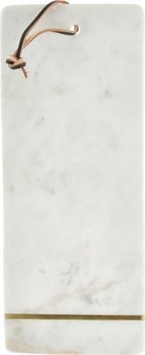 Planche à découper en marbre Strip, 15 x 37 cm