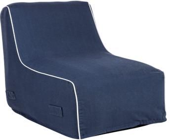 Chauffeuse de jardin gonflable bleue Rihanna