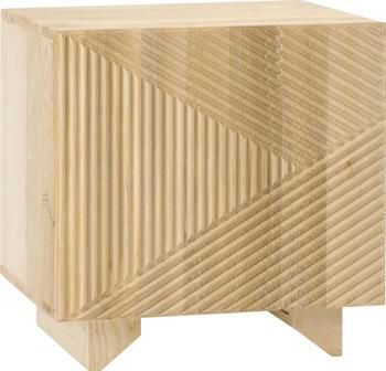 Table de chevet bois de frêne massif Louis