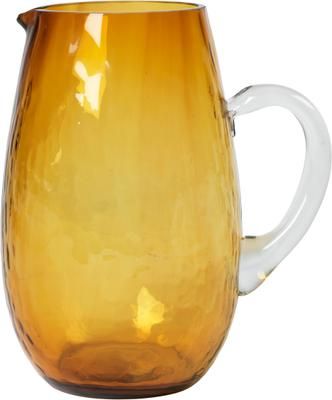 Grand pichet soufflé bouche Martelé, 2 L