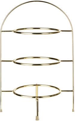 Etagere Oco in Gold, Ø 21 cm