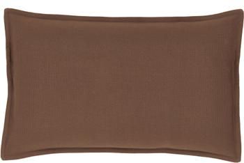 Housse de coussin en coton brun Mads
