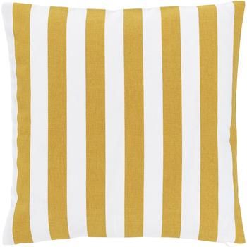 Housse de coussin rayures jaunes Timon