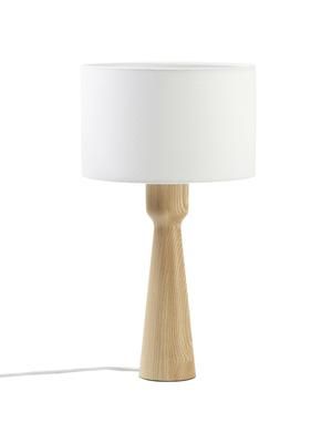 Tischlampe Jascha aus hellem Eschenholz