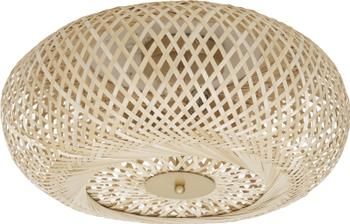 Dizajnová stropná lampa z bambusu Evelyn