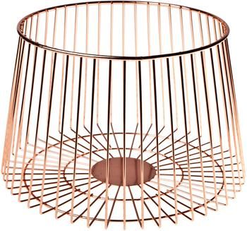 Opbergmand Basket, koperkleurig