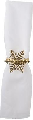 Servilleteros copo de nieve Schneeflocke, 4 uds.