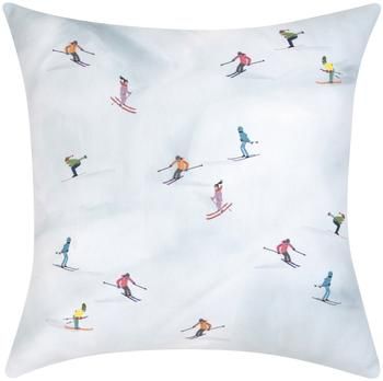 Designový povlak na polštář Ski