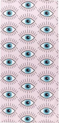 Toalla de playa ligera Eyes