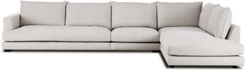 Canapé d'angle XL gris clair Tribeca