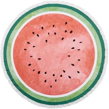 Rundes Strandtuch Melon
