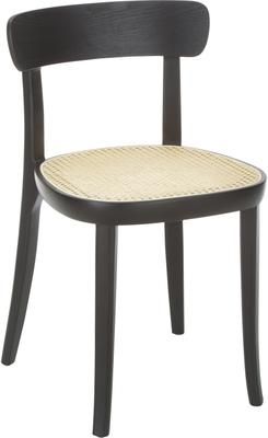 Chaise en bois cannage Richie, 2 pièces
