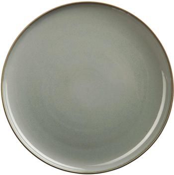 Assiette à dessert en grès Saisons Eucalyptus, 6 pièces